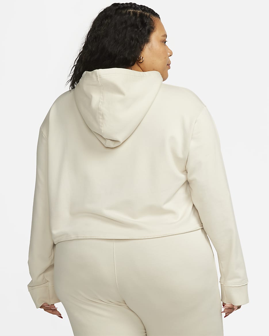 Nike yoga crop hoodie sale